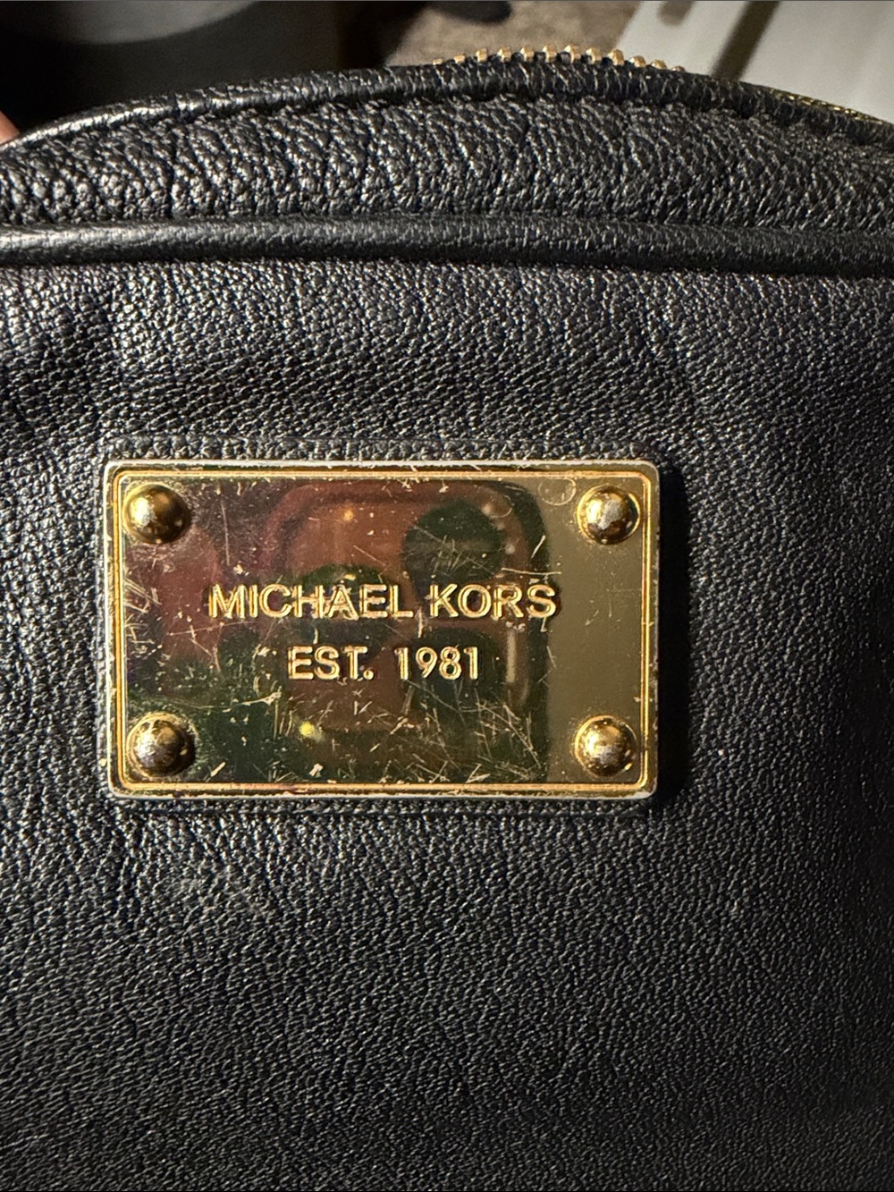 Michael Kors Jet Set pebbled leather Crossbody bag - Picture 5 of 6